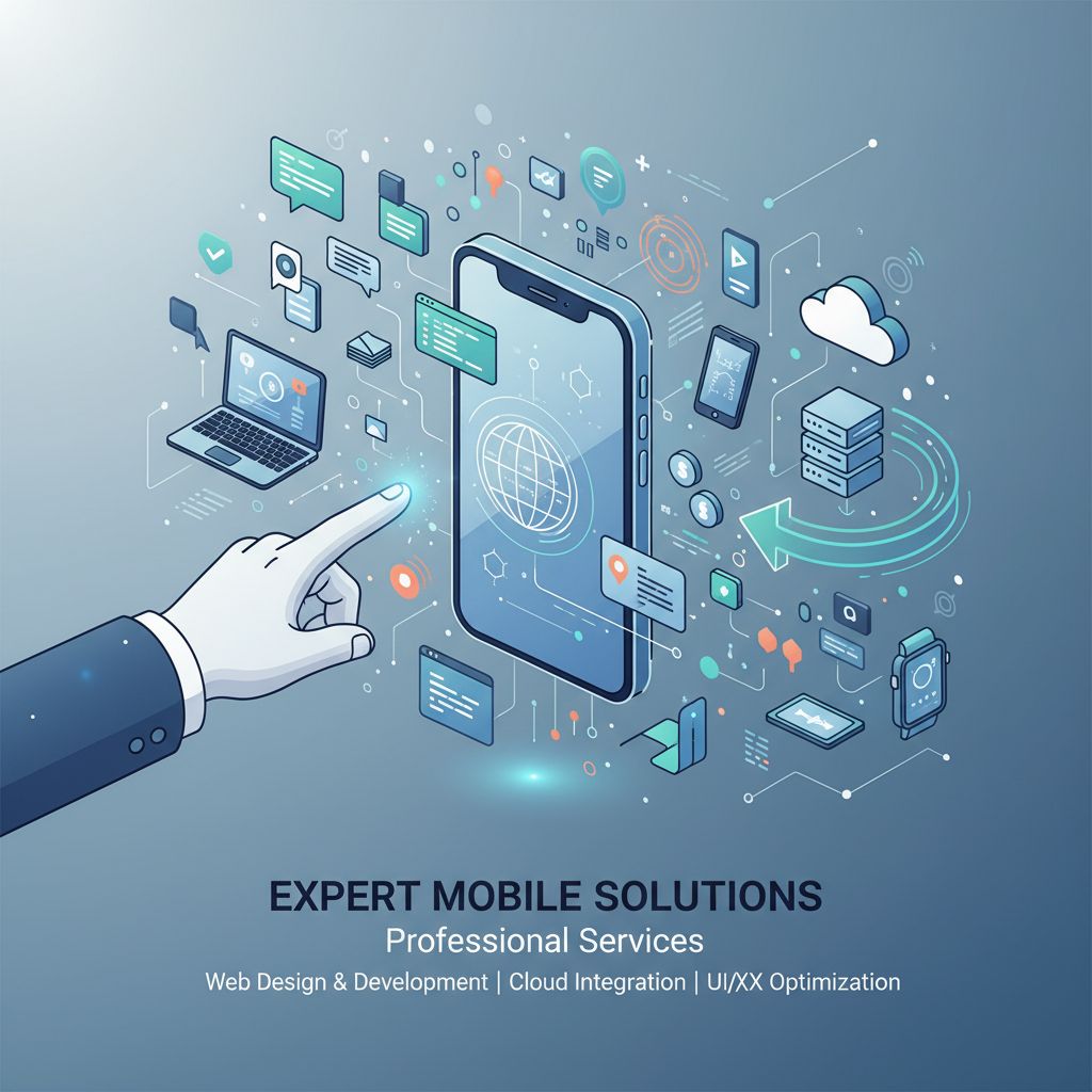 Mobile app development showcase